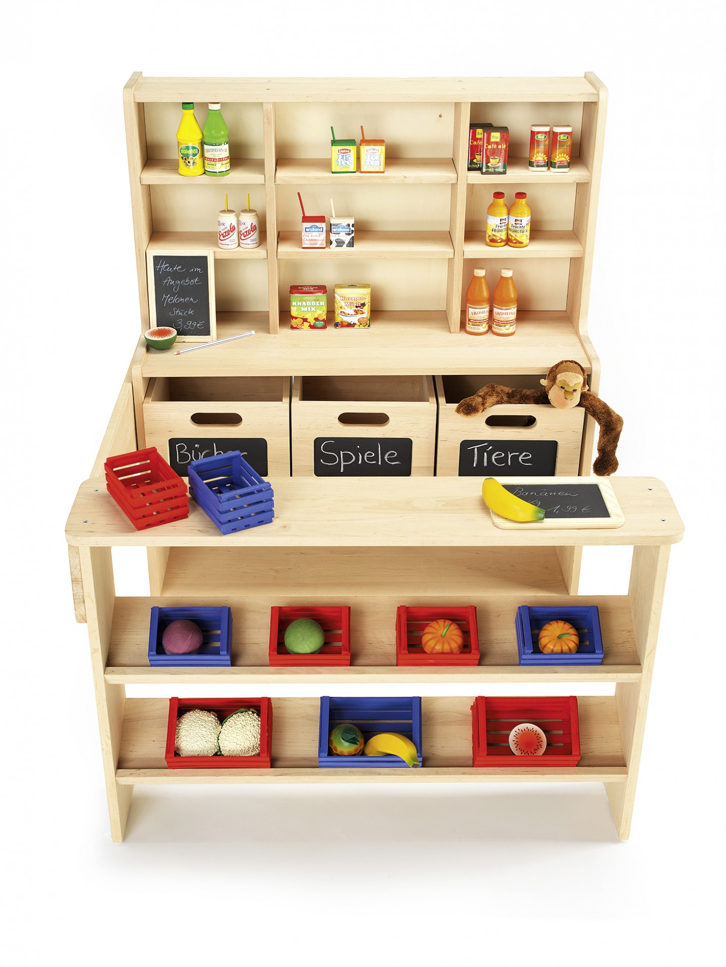 Wohnzimmerz: podest kinderzimmer with alkovenbett im countrylook ...