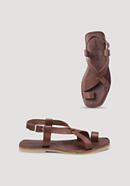 Leder-Sandale