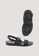 Leder-Sandale
