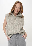 Alpaca sweater with organic Pima cotton