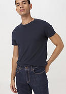 Basic T-Shirt Regular aus reiner Bio-Baumwolle im 2er-Pack