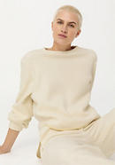 Fleece-Sweatshirt aus reiner Bio-Baumwolle