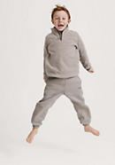 Fleece sweater BetterRecycling made from pure organic cotton