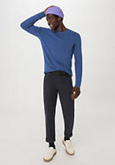 Jan Regular trousers made from organic cotton with hemp
