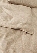 Satin bed linen set Aki made from pure organic cotton