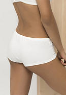 Set of 2 low-cut panties made from organic cotton