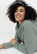 Soft fleece hoodie ACTIVE COMFORT made from pure organic cotton