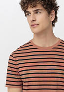 Striped shirt made from organic cotton with hemp