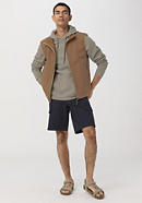 Trekking shorts made from organic cotton with hemp