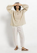 Tunic blouse made from pure organic cotton