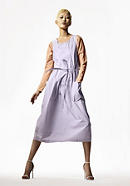 WUNDERKIND X HESSNATUR Midi-Kleid aus reiner Bio-Baumwolle