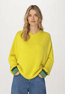WUNDERKIND X HESSNATUR V-neck sweater made of pure royal alpaca
