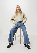 WUNDERKIND X HESSNATUR jeans high rise flared made of pure organic denim