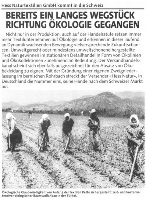 hessnatur Schweiz