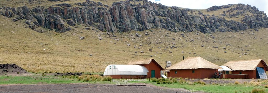 Zuhause einer Hirtenfamilie, Peru