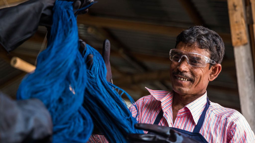hessnatur Produktion der Selvedge Jeans in Bangladesch