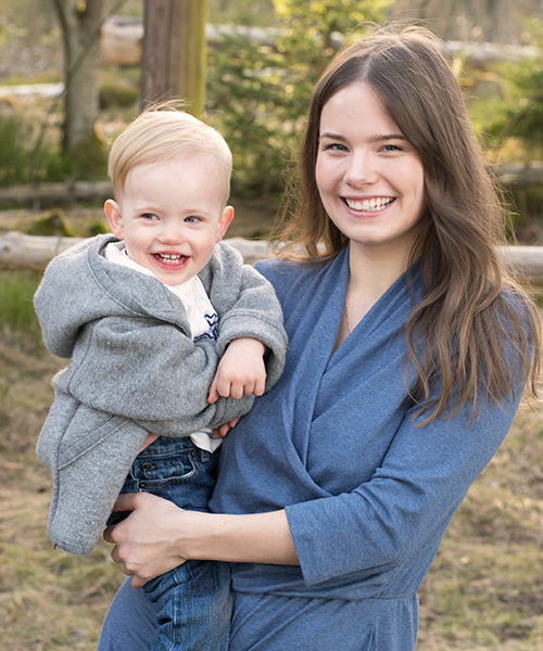 hessnatur-slow-spring-baby-trendshock-1 Laura & Aric von trendshock mit hessnatur Wollwalkjacke