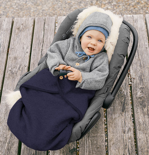 Babydecke Pucken Groß Knöpfe Schlafsack Schlaf Sack Kinderwagen Wrap 