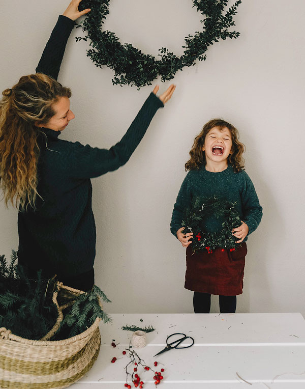 hessnatur Wasteless X-Mas Weihnachtskränze