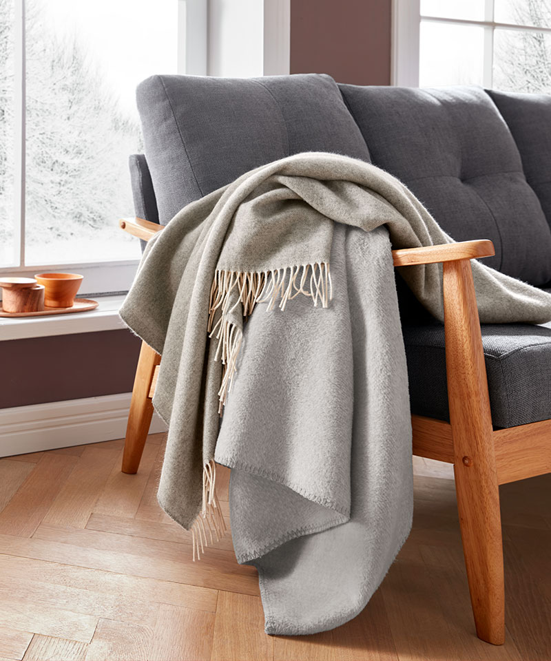 Bio Wolldecken und Wohndecken - öko und fair - hessnatur Deutschland